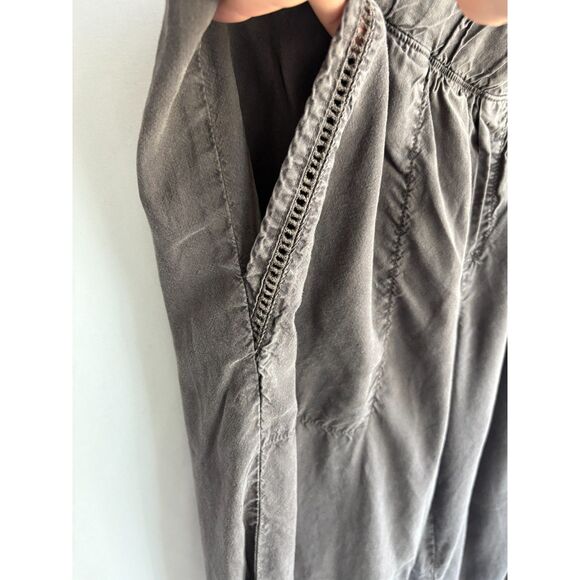 Bella Dahl Jogger Pants Size XS Brown Grey High Rise Pull On Elastic Waist Cargo - Picture 4 of 11